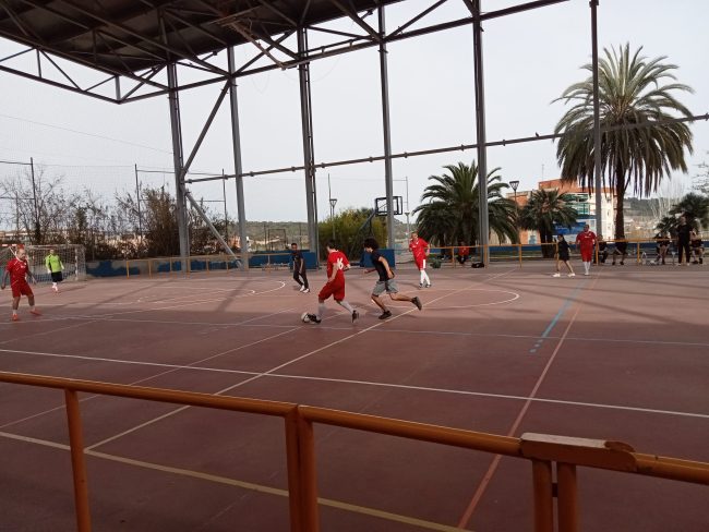 Partit de futbol sala del programa Sport2live