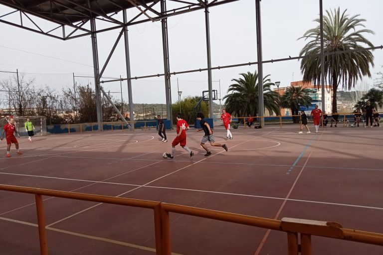 Partit de futbol sala del programa Sport2live