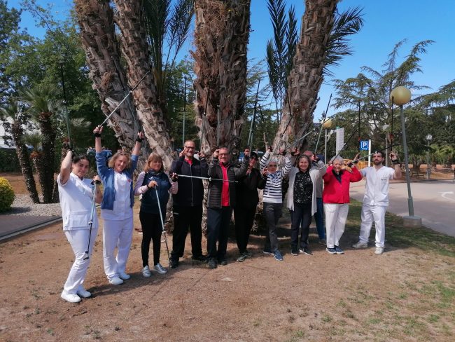 Marxa Nòrdica a l'Hospital Sagrat Cor