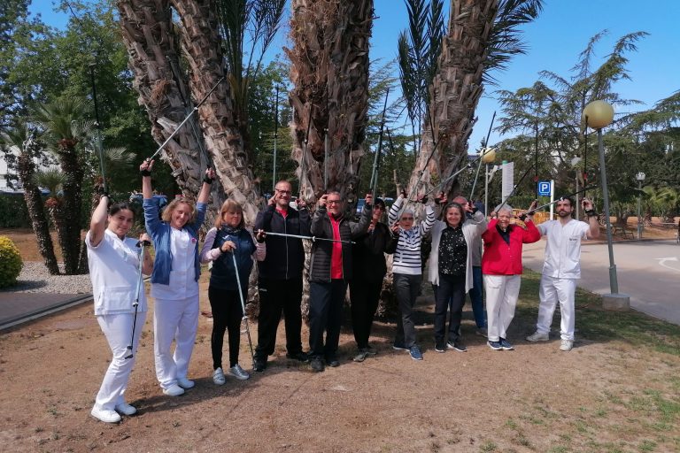 Marxa Nòrdica a l'Hospital Sagrat Cor