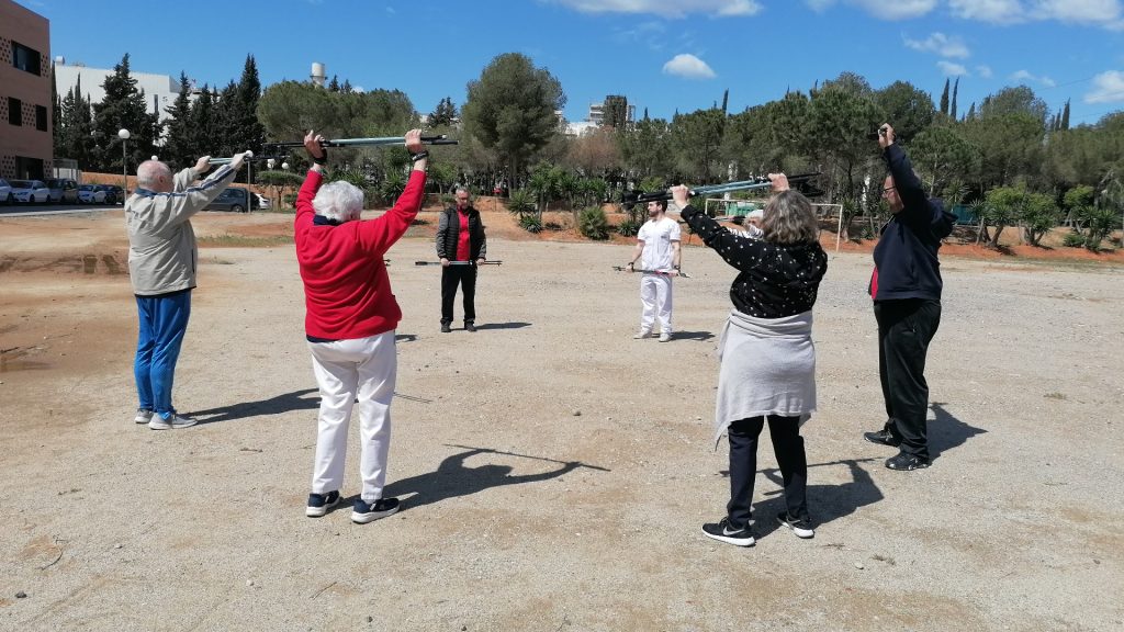 Marxa Nòrdica a l'Hospital Sagrat Cor