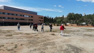 Marxa Nòrdica a l'Hospital Sagrat Cor