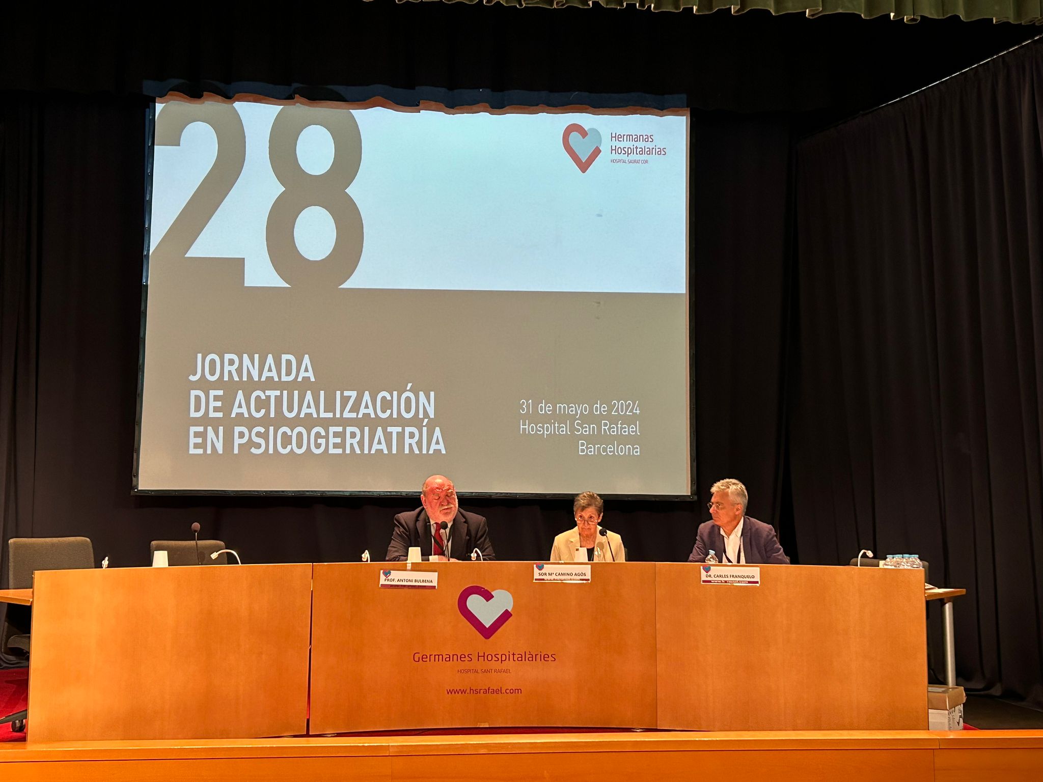 XXVIII Jornada d’Actualització en Psicogeriatria XXVIII Jornada d'Actualització en Psicogeriatria