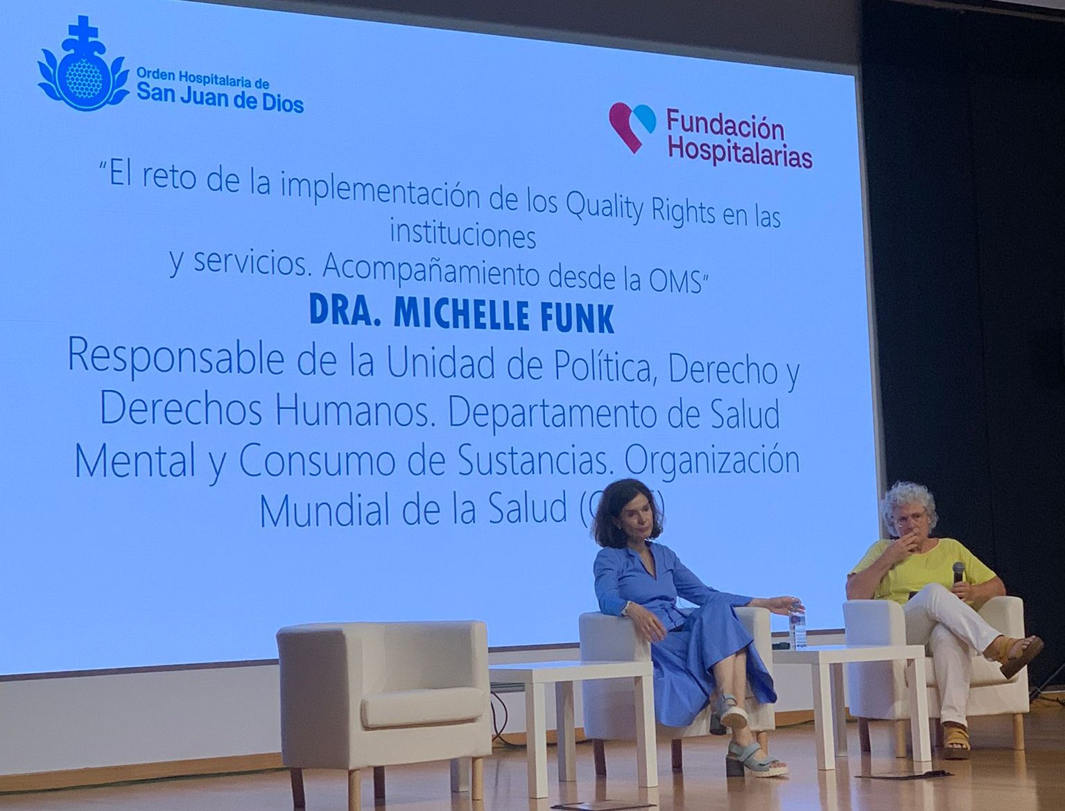 Michelle Funk (OMS) visita Cataluña para impulsar el modelo ...